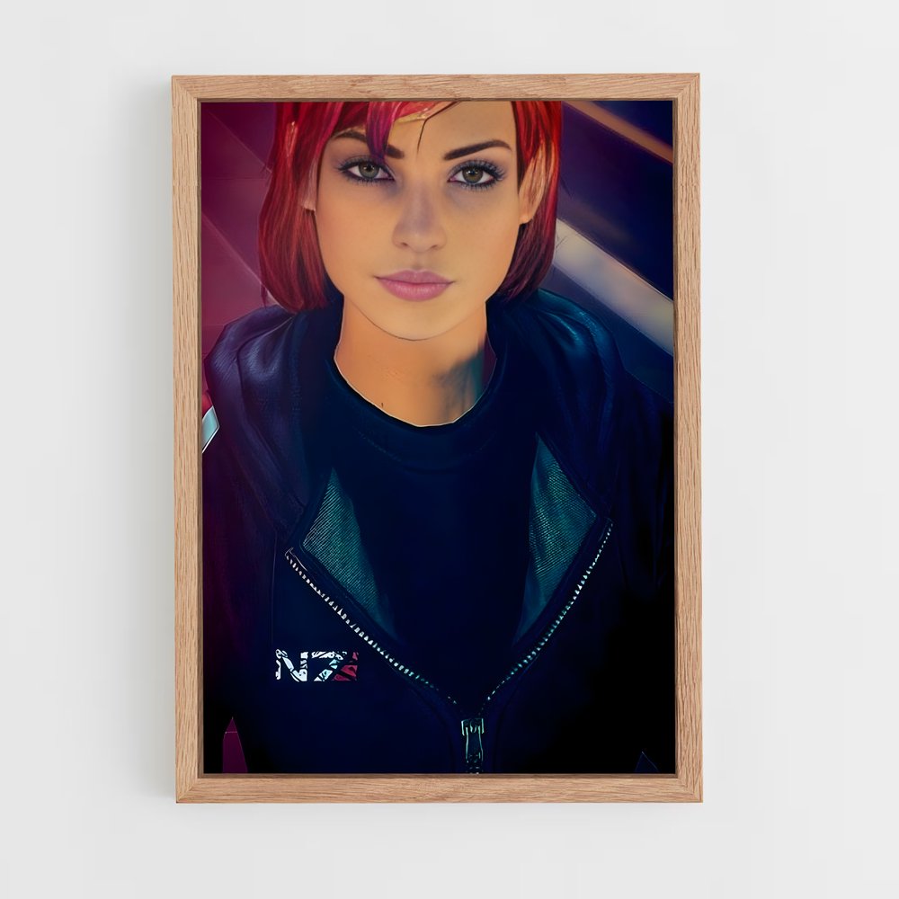 Poster Femme de l'Alliance – affiche Mass effect (vue 4)